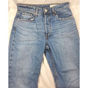 Rag & Bone Women's Nina High Rise Ankle Cigarette Jeans - Med Wash - Sz‎ 27